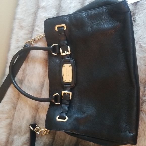 Michael Kors black Hamilton tote handbag - Picture 4 of 6